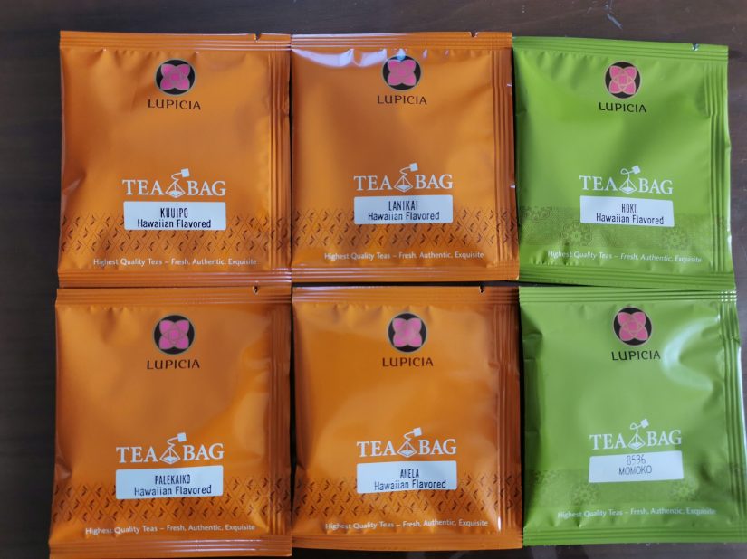 ルピシアハワイ限定のティーバッグの写真